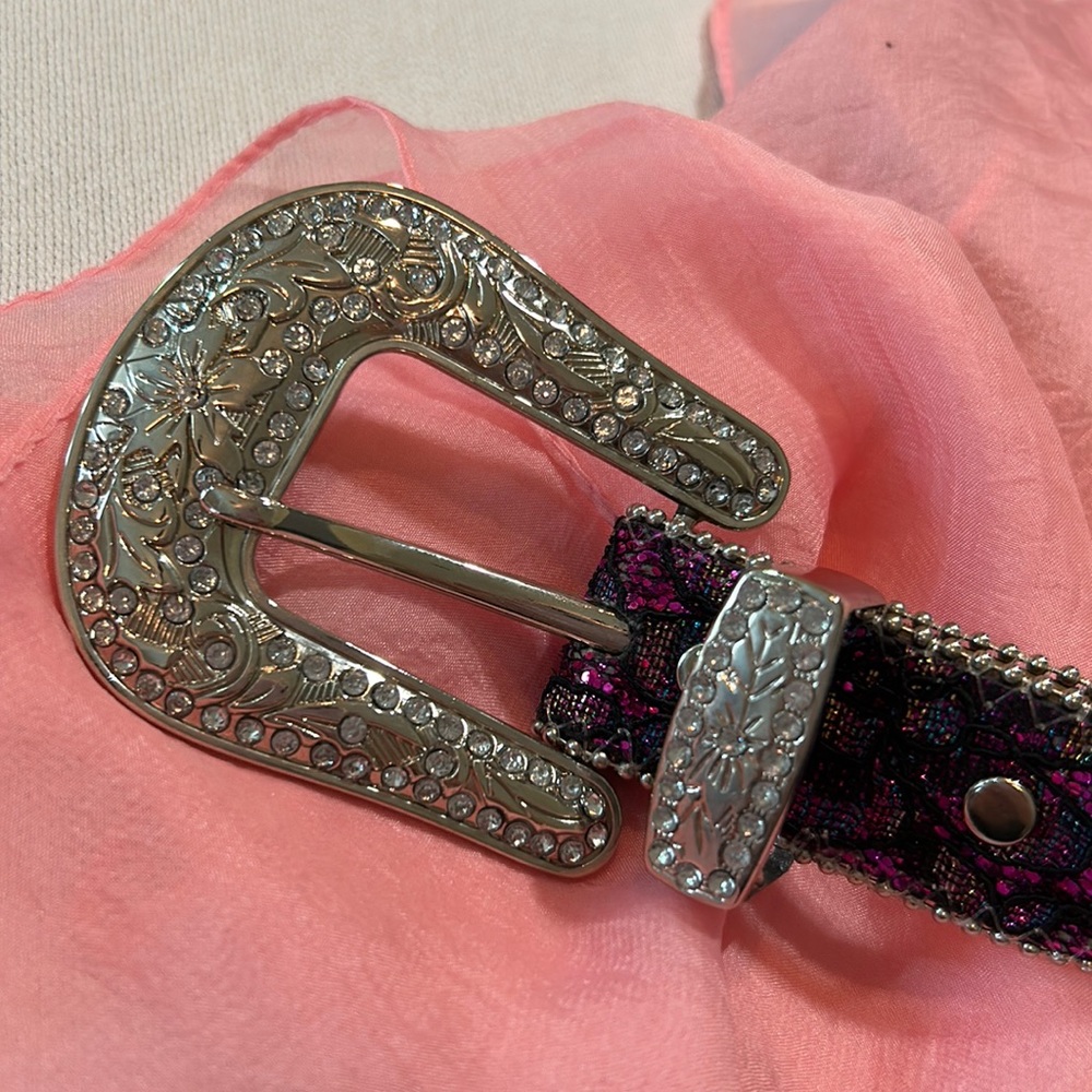 Nocona Bling Buckle Belt